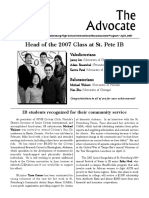 SPHS IB Advocate - April 2007
