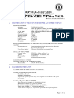 Msds Copper Hydroxide Wp50 and Wg50 (V 17) Eu 453-2010 Melpat