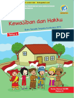 Buku Siswa Kelas 3 Tema 4 Revisi 2018