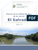 Informe de La Calidad de Agua 2018