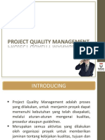 Pertemuan 8 Project Quality Management