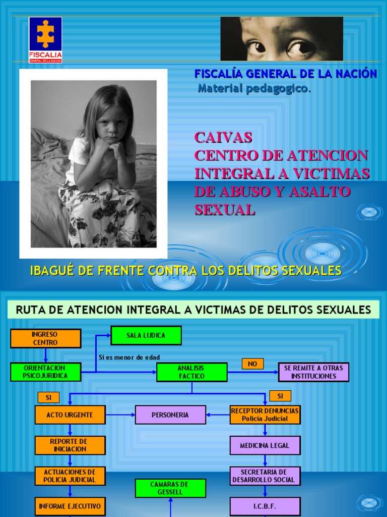 Atención Integral a Víctimas de Abuso Sexual | PDF | Policía | Fiscal