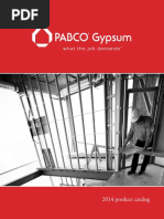 PABCO Gypsum 2014 Product Catalog