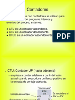 Contadores CTU CTD CTUD instrucciones PLC
