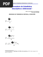 Formulario de Estadistica Descriptiva e Inferencial Ruben Jose Rodriguez