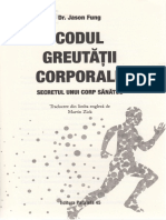 Codul Greutatii Corporale - Jason Fung PDF