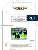 The Defeat of Cancer - La Derrota Del Cáncer