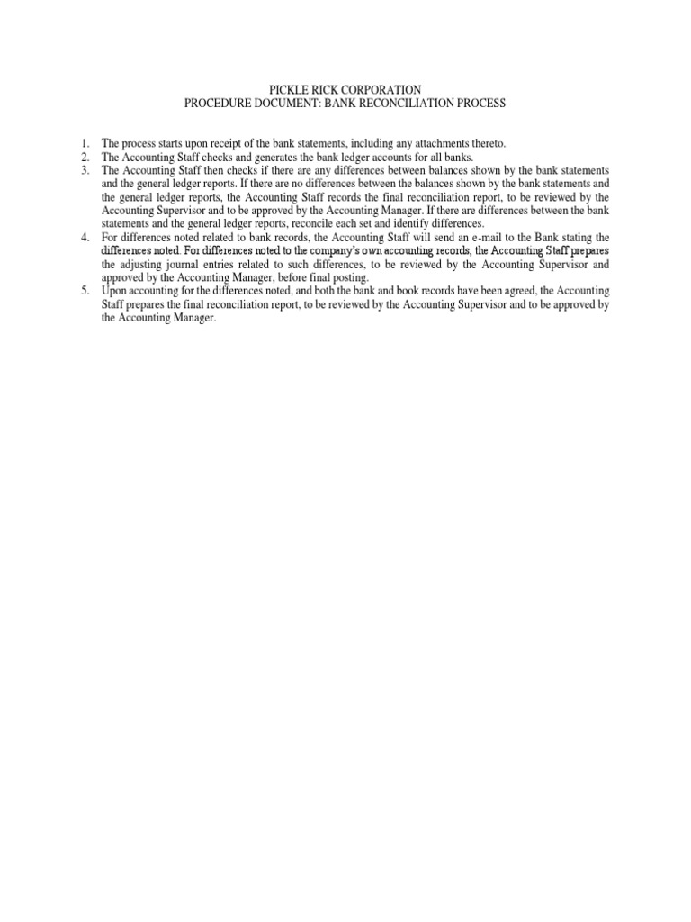 PRC8 Procedure Document | PDF
