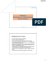 Unidad V. Mecánica de Suelos I PDF