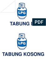 Tabung Isi LPG Sign