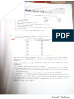 1.Unit Costing(Cost Sheet)