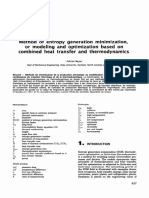 Method of Entropy Generation Minimization, or Modeling and Optimization Based On Combined Heat Transfer and Thermodynamics