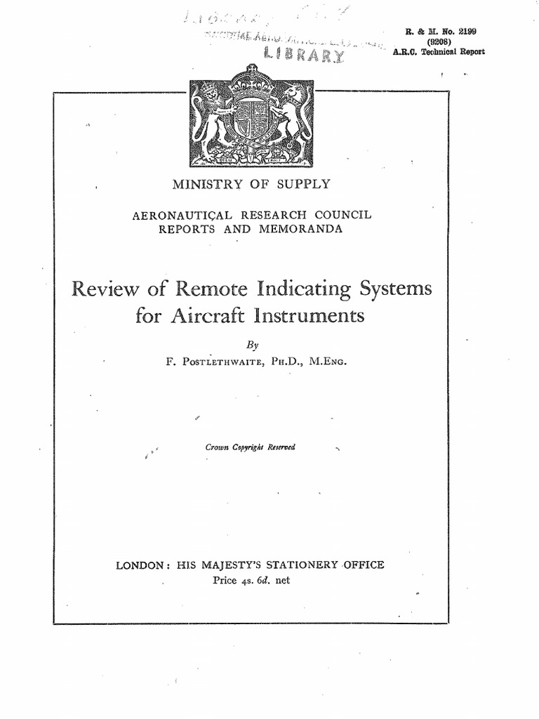 Remote Indication Systems PDF | PDF | Alternating Current | Inductor