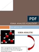 Kimia Analisis Kualitatif-1