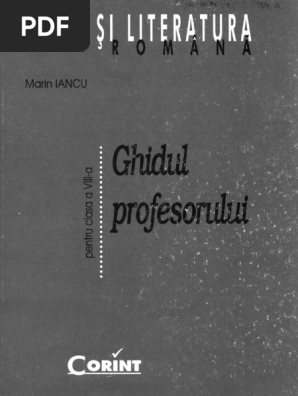 Ghidul Profesorului Cl A Viii A Pdf