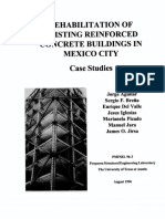 Rehabilitación de Edificios Existentes de Concreto Reforzado en La Ciudad de México