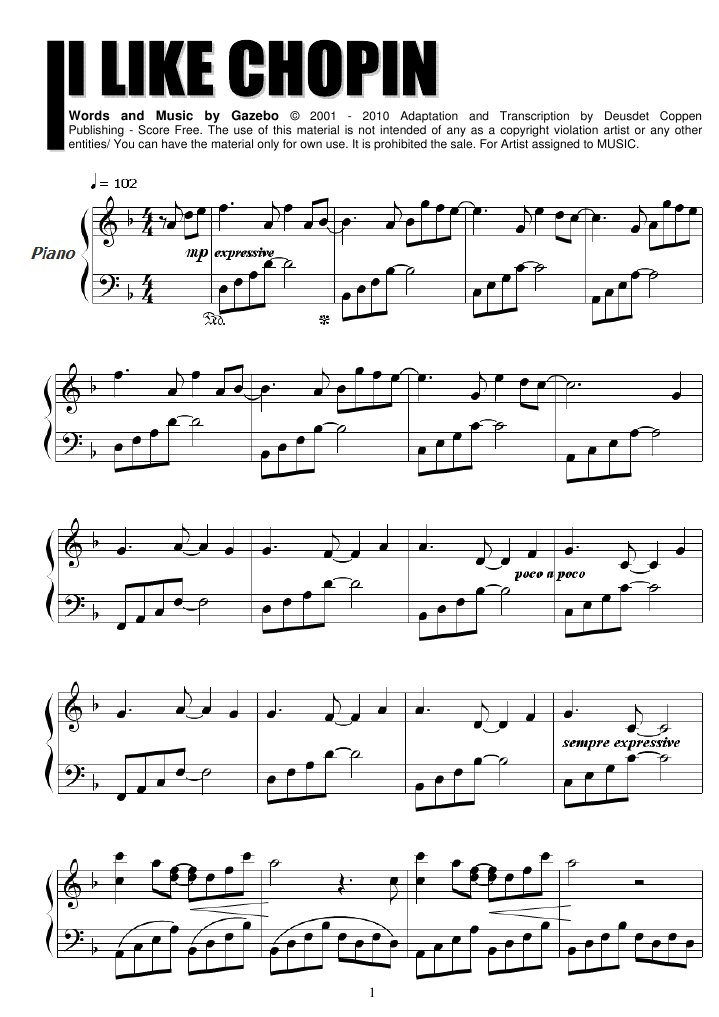 I like chopin best sale