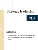 Lec-4 Strategic Leadership