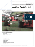 Danieli High Speed Non-Twist Wire Rod Rolling Block - CJM Asset Management