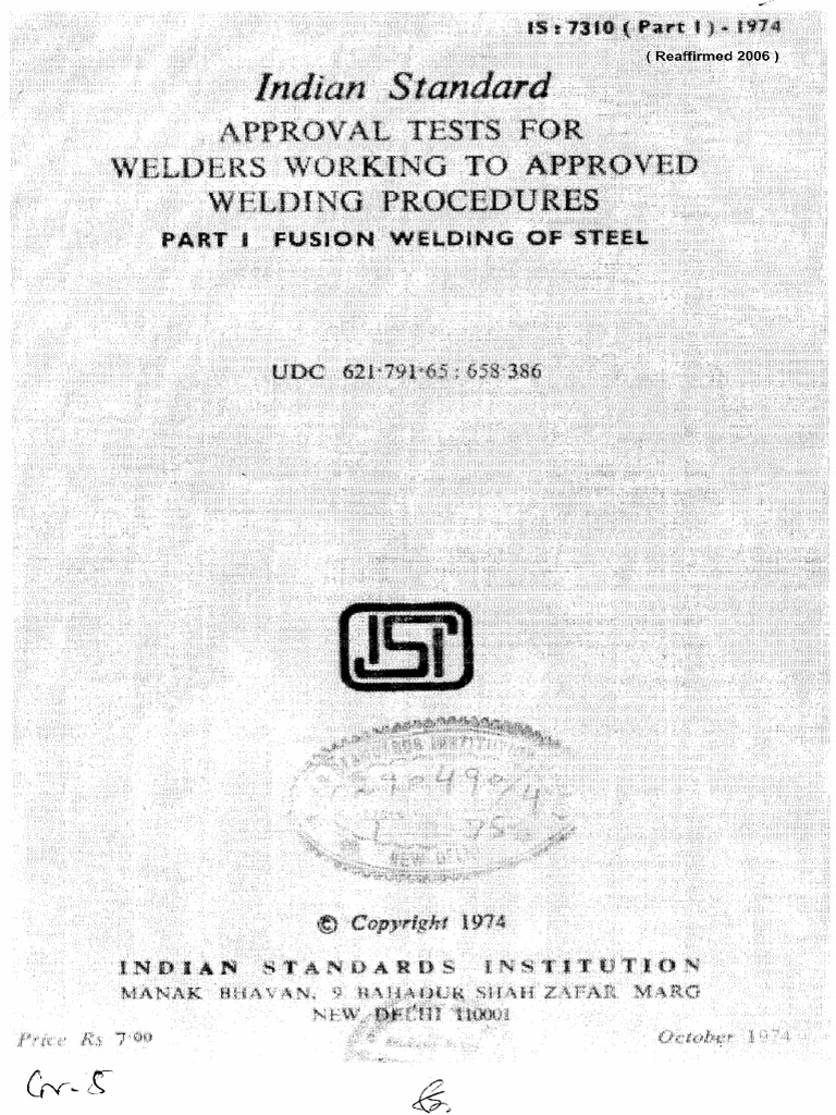 Is 7310 | PDF