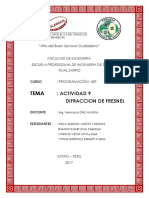 Actividad 9 Difraccion de Fresnel