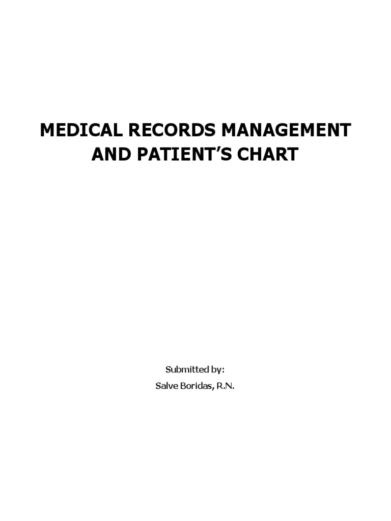 Medical Records and PX Chart | Download Free PDF | Medical Record ...