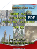 Buku Database Pariwisata Nusa Tenggara Timur Tahun 2017