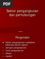 Sektor Pengangkutan Dan Perhubungan