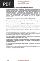 Tipos de Contribuyentes y Obligaciones | PDF | Impuestos | Contabilidad