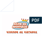 Livro Reino de Aventuras: Vivendo As Virtudes (Infantil)