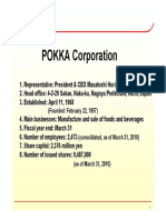 POKKA Corporation Overview