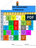 Jadual Waktu Penggunaan ICT - Vle Frog (COLOR)