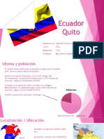 Ecuador Quito Valentina Olivares