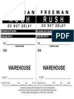 Shipping Labels Warehouse PDF