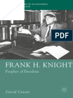 (Great Thinkers in Economics) David Cowan (Auth.)-Frank H. Knight_ Prophet of Freedom-Palgrave Macmillan UK (2016)