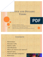 Understanding the Distinction Between Dynamic and Stative Verbs