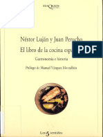 El Libro de La Cocina Española, Gastronomía e Historia - Néstor Luján y Juan Perucho