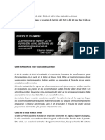 Resumen de La Crisis Del 1929 Ó Del 29 New Deal Caida de La Bolsa