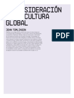 Reconsiderando la cultura global en la era de la globalización