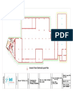 Ground Floor Electrical Layout Plan: Meter Room Security Room