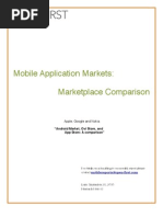 Download Market Comparison Nokia Ovi Store Google Android Marketplace Apple App Store by Ted Shelton SN38328618 doc pdf