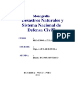 Monografia Desastres Naturales