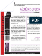 Girard Argu Géométries Du Désir PDF