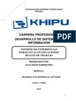 Informe de Practicas Julio