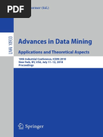 Advances in Data Mining. Applications and Theoretical Aspects