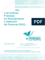 Guía Técnica y de Buenas Prácticas en Reclutamiento y Selección de Personal (R&S)