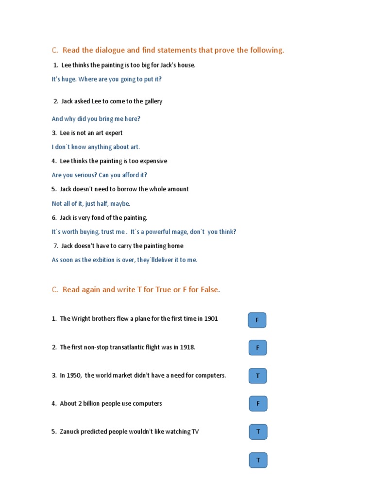 Dialogue Analysis and Statement Validation | PDF | Games & Activities