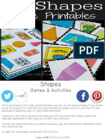 3d Shape Activities PDF