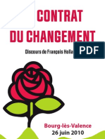 François Hollande - Le Contrat Du Changement