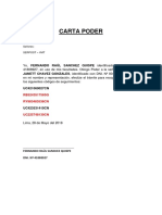 Carta Poder